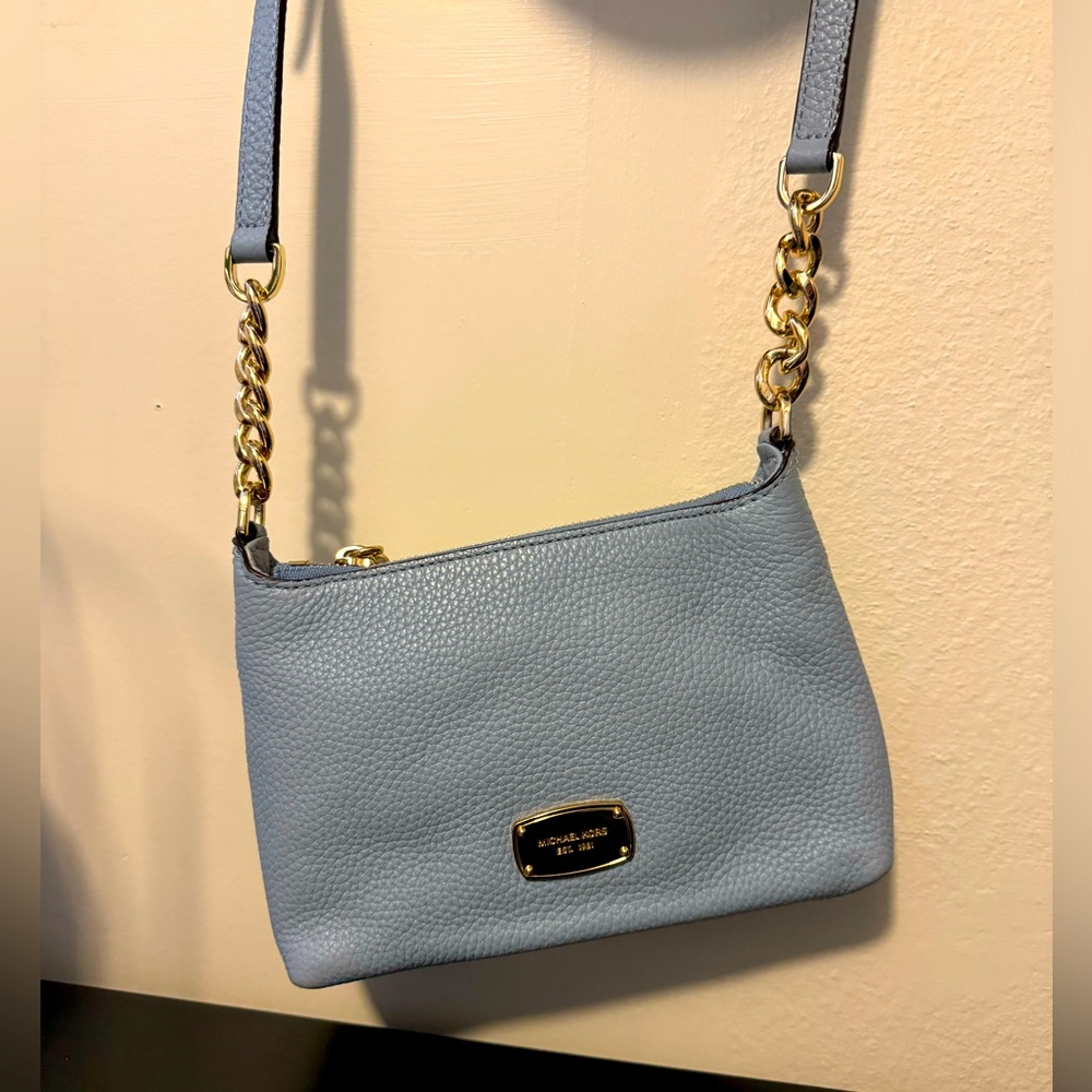 Michael Kors Baby Blue Small Crossbody
